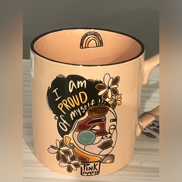 Pink Lomein Ceramic Cup - Picture 2 of 2